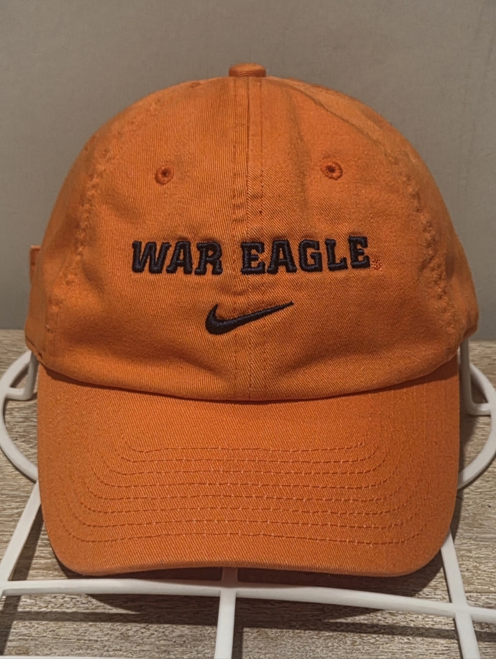 Nike Team Auburn University "War Eagle" Center Swoosh Adjustable Strap Hat